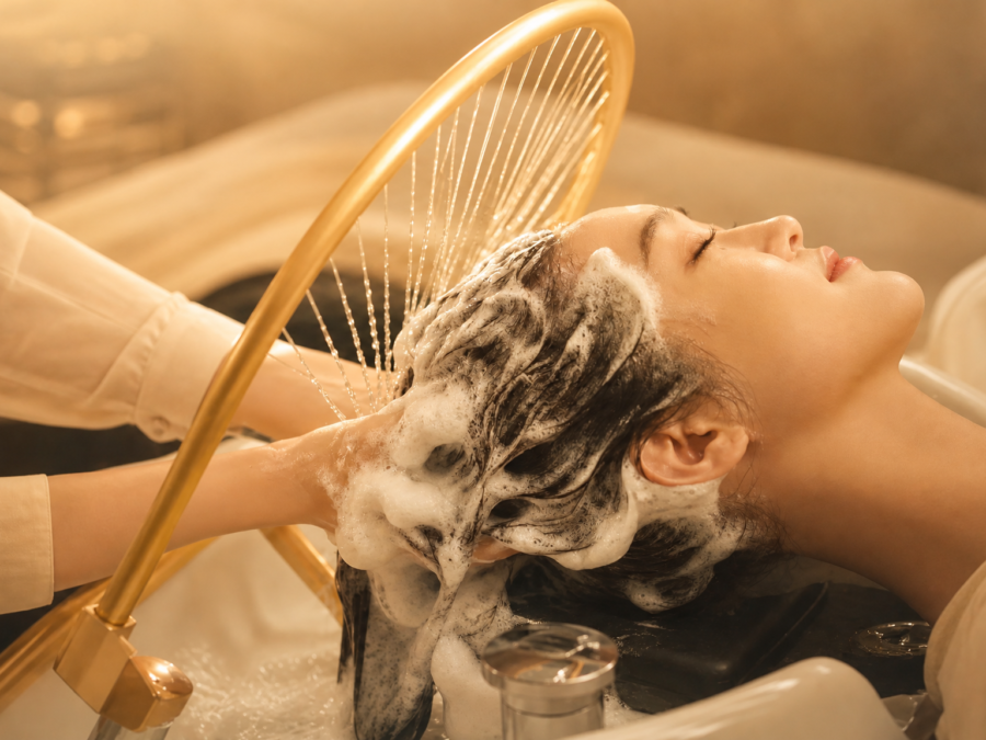 Scalp treatment at Ember Spa